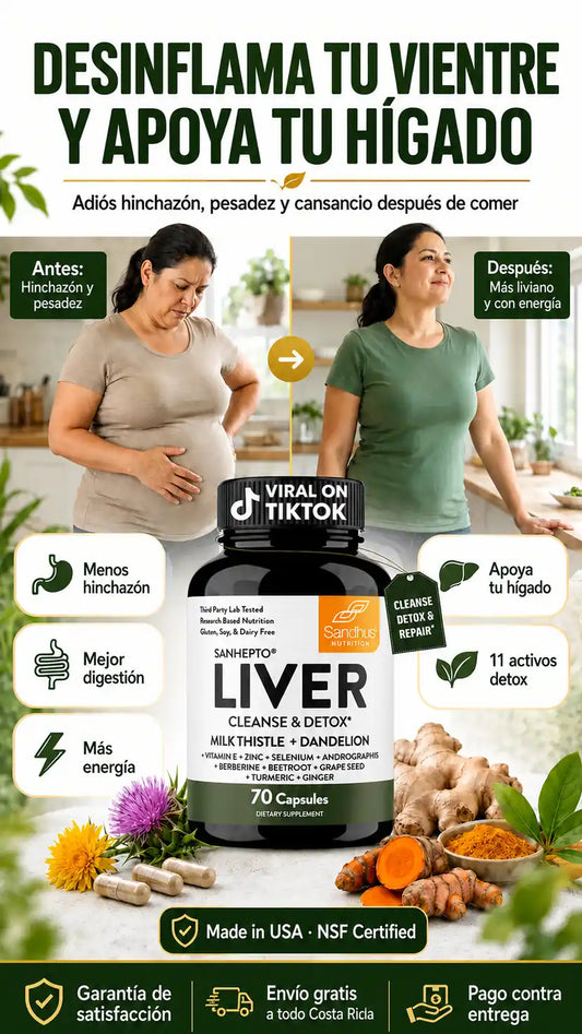 Liver Cleanse Detox y Reparación del Hígado